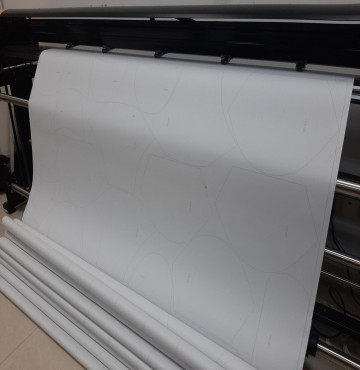 In sơ đồ ngành may